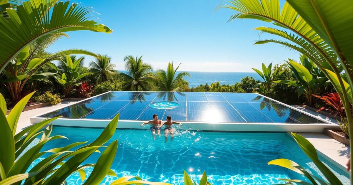 La piscine à énergie solaire autonome : l'innovation écologique qui révolutionne les baignades en 2025