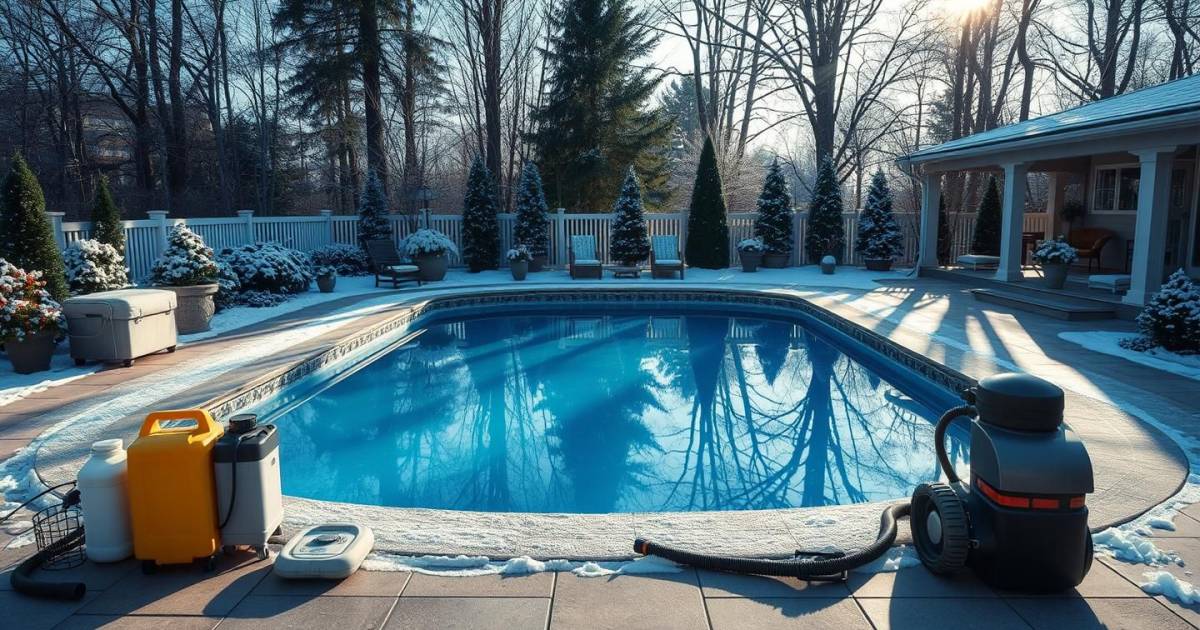 Les indispensables pour l'hivernage de votre piscine de rêve