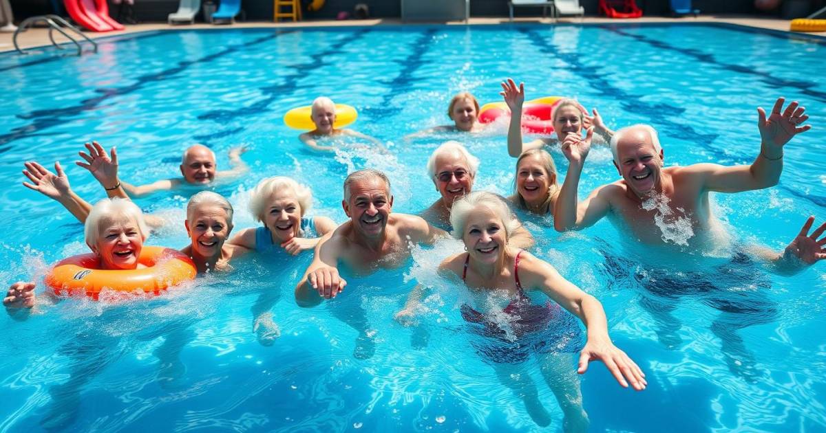 Plongée des générations : activités aquatiques pour seniors dans vos piscines municipales