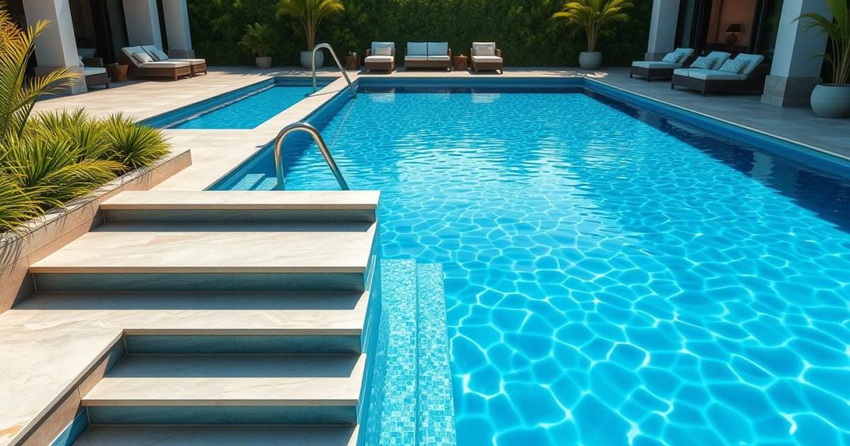 Les secrets pour des escaliers de piscine impeccables et durables