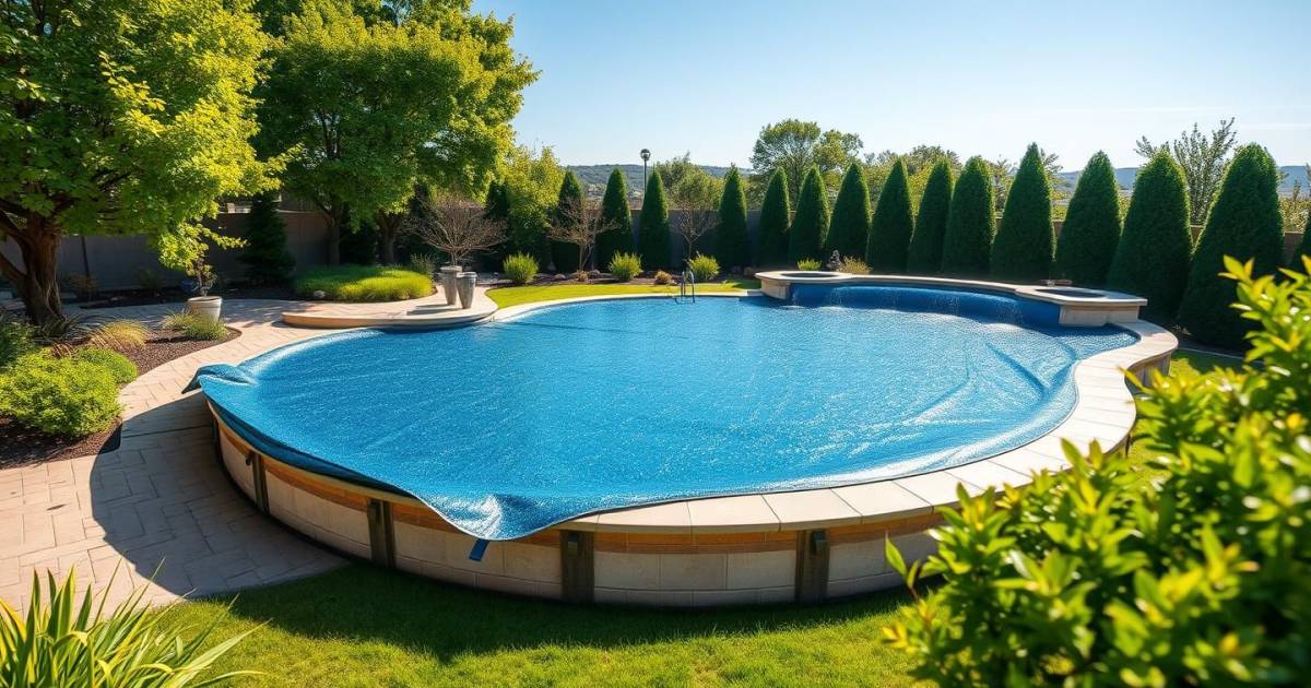 Des couvertures de piscine en polyamide : la solution idéale contre moisissures et taches pour un entretien sans souci