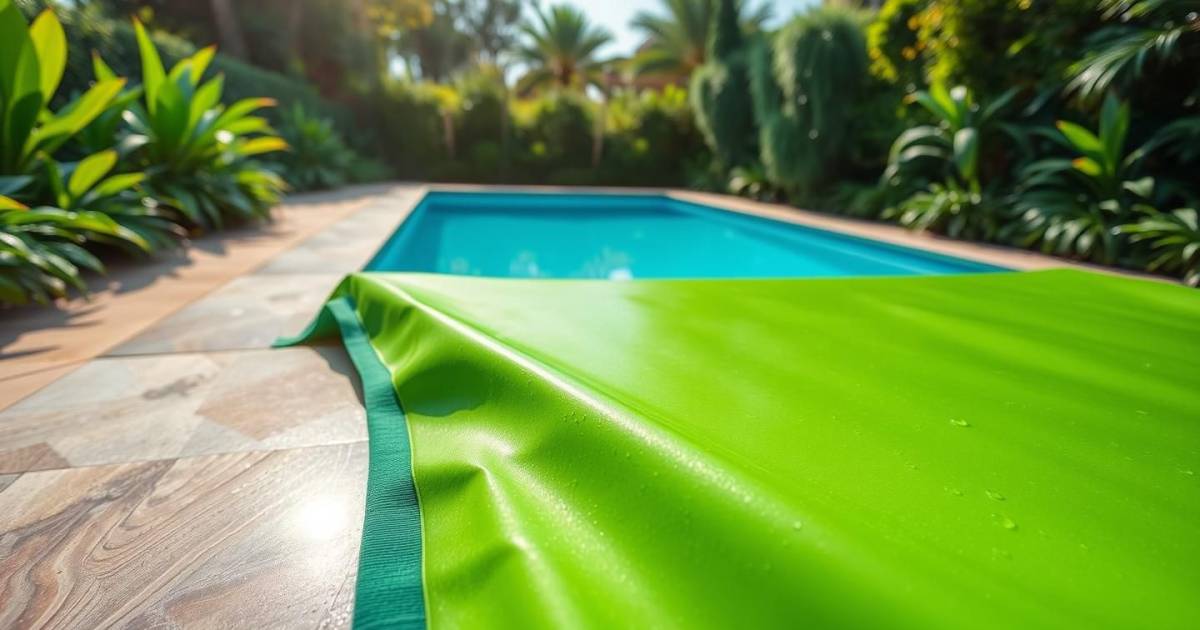 Les couvertures de piscine en polyéthylène : une solution écologique et durable pour protéger votre oasis aquatique