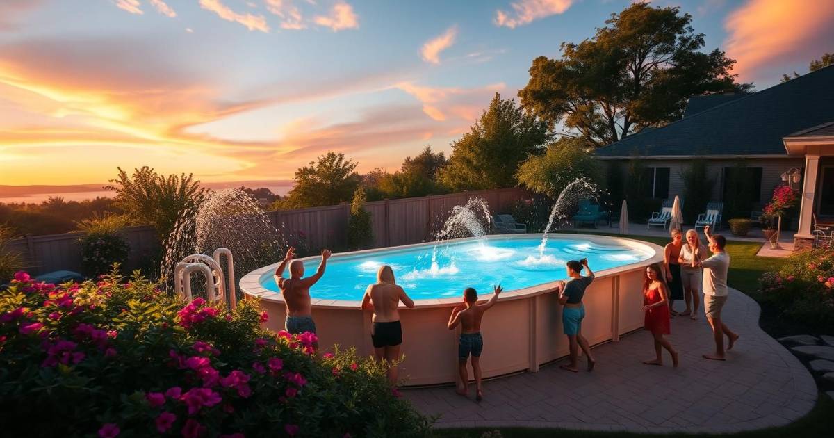 plongez dans la danse : piscines hors-sol pour votre oasis aquatique et activité rythmée