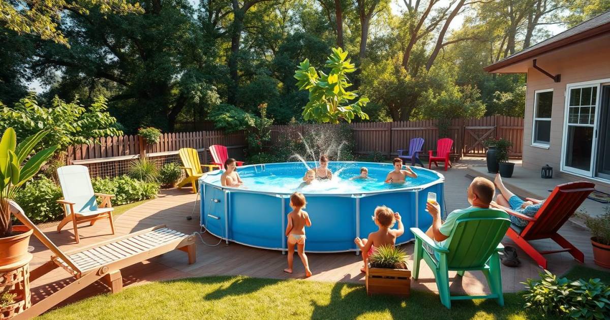 Plongez dans l'univers des piscines hors-sol : détente, jeux et bien-être pour tous