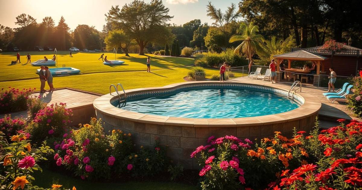 Les piscines hors sol : un oasis de détente pour les passionnés de nature et de sport en plein air