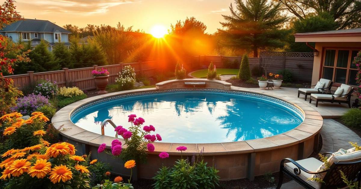 Les piscines hors sol : un rêve aquatique pour les passionnés de jardinage et d'aménagement paysager