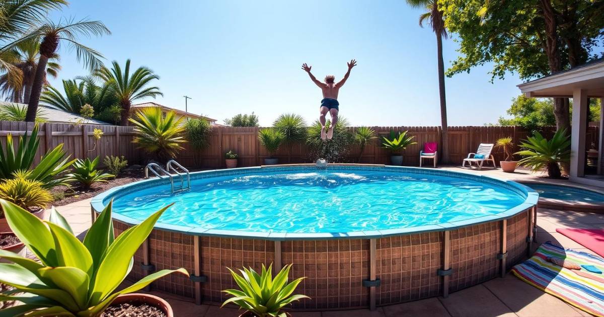 Plongée dans le plaisir : les piscines hors-sol pour les passionnés de sports nautiques