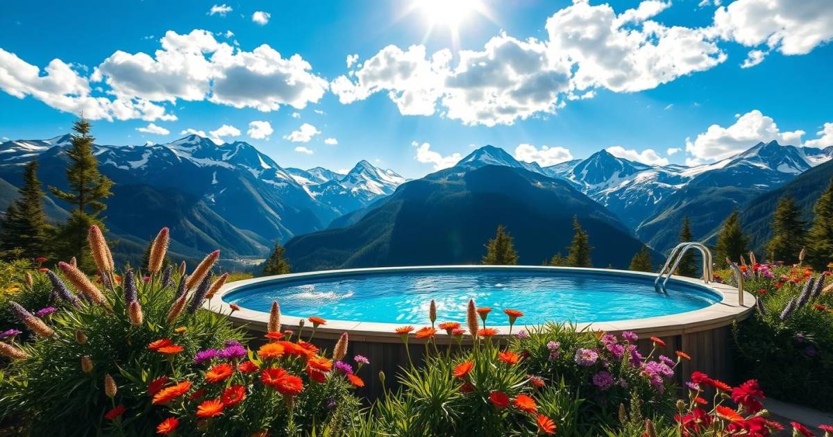 plongez dans l'aventure : les piscines hors-sol pour les amateurs de montagnes et de sommets