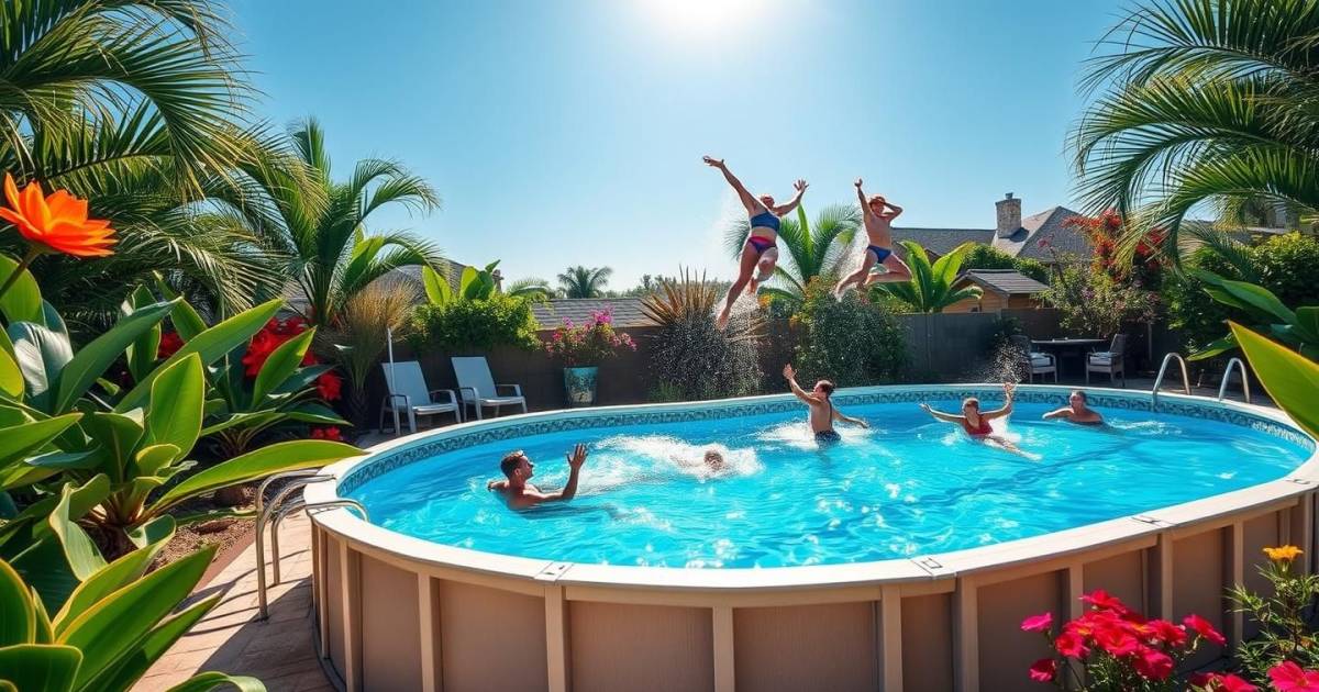 Plongez dans l'aventure : les piscines hors sol idéales pour les passionnés de sports aquatiques