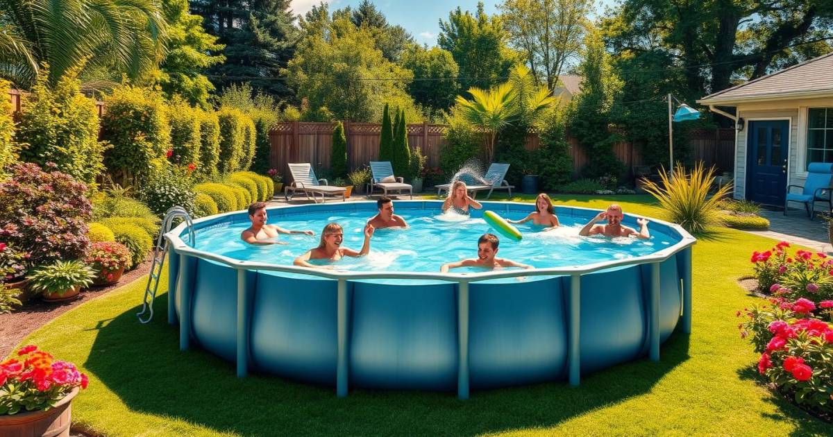 Évasion aquatique : les piscines hors-sol pour profiter des plaisirs de l'eau et du sport