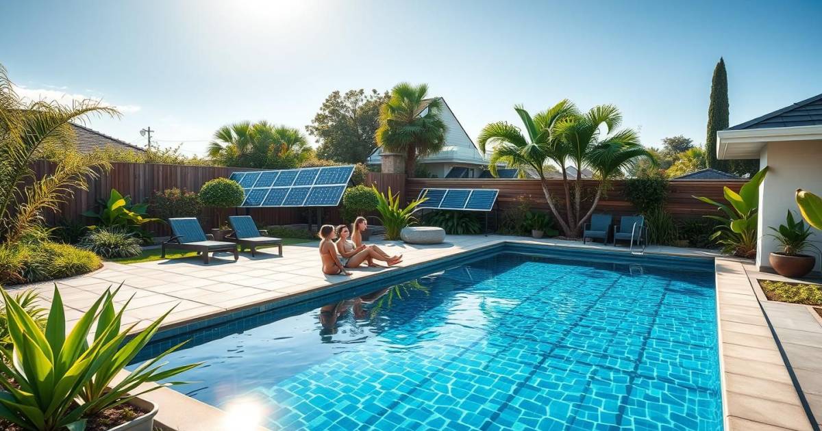 Les piscines intelligentes à énergie solaire : la révolution écologique de 2025 pour votre jardin