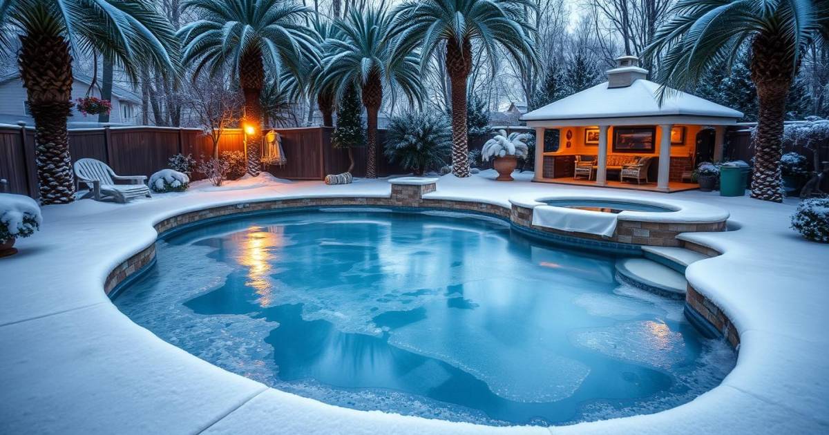 protéger votre oasis aquatique : les essentiels pour l'entretien hivernal de votre piscine